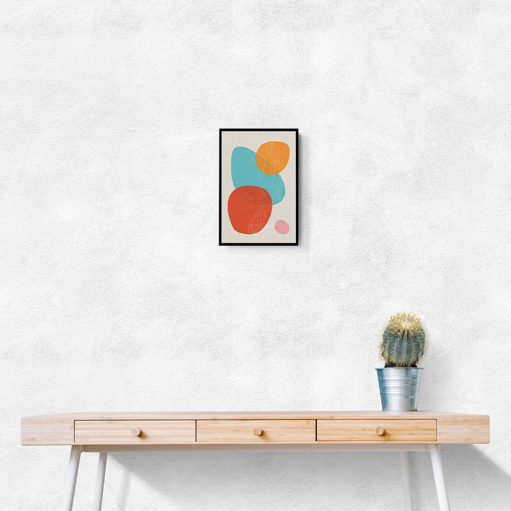 Bright Abstract Shapes #1 Wall Art Bright Abstract Shapes #1 Wall Art