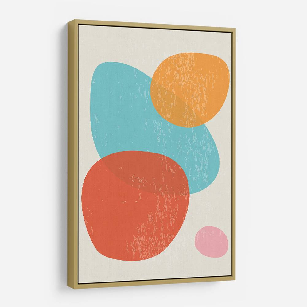 Bright Abstract Shapes #1 Wall Art Bright Abstract Shapes #1 Wall Art