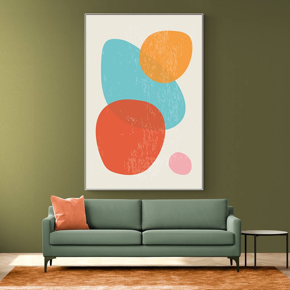 Bright Abstract Shapes #1 Wall Art Bright Abstract Shapes #1 Wall Art