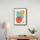 Bright Abstract Shapes #1 Wall Art Bright Abstract Shapes #1 Wall Art
