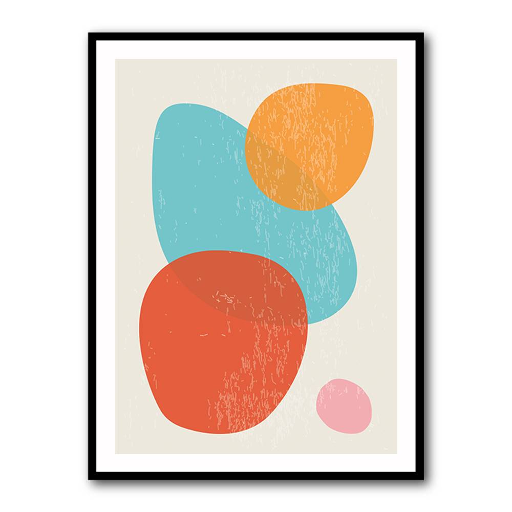 Bright Abstract Shapes #1 Wall Art Bright Abstract Shapes #1 Wall Art