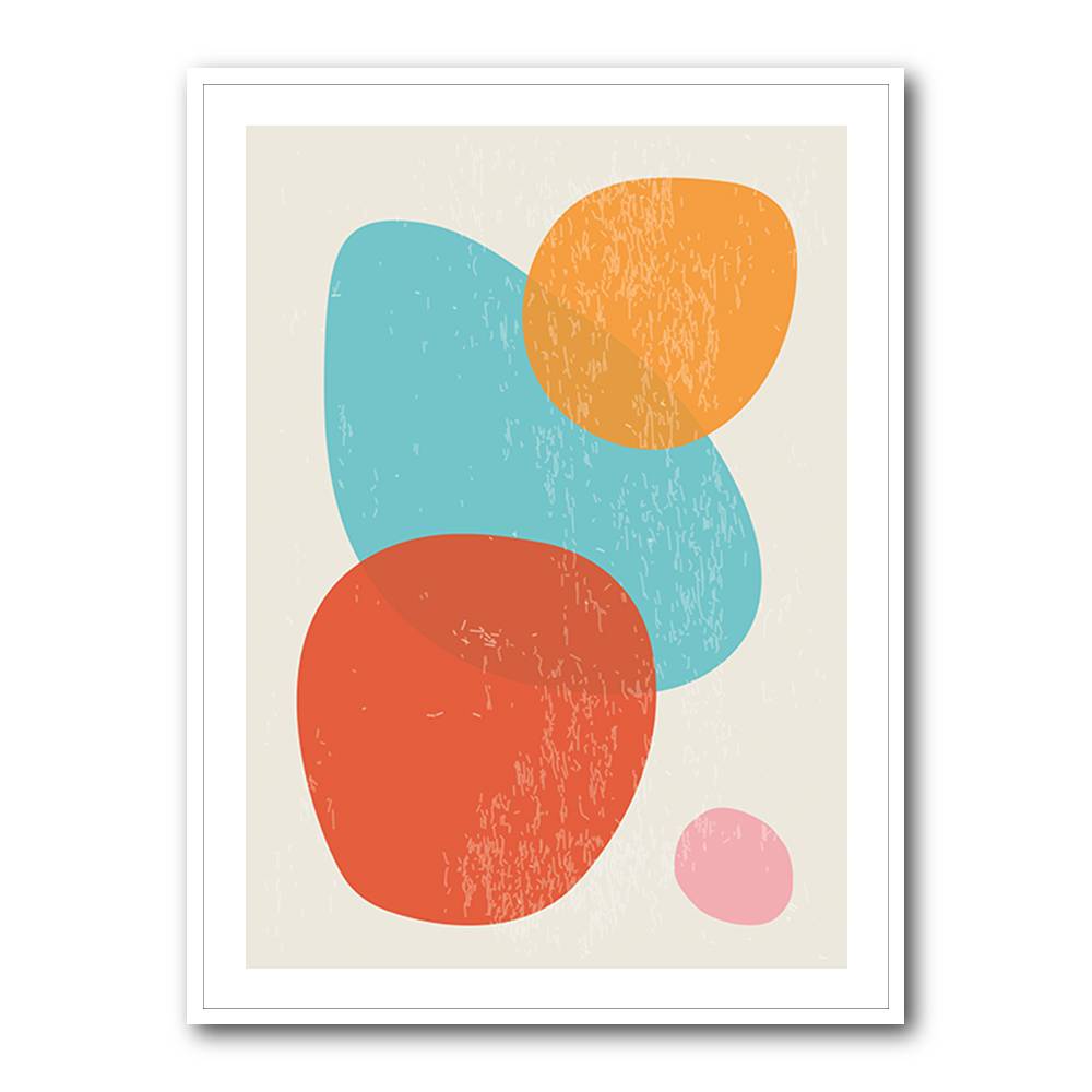 Bright Abstract Shapes #1 Wall Art Bright Abstract Shapes #1 Wall Art
