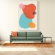 Bright Abstract Shapes #2 Wall Art Bright Abstract Shapes #2 Wall Art