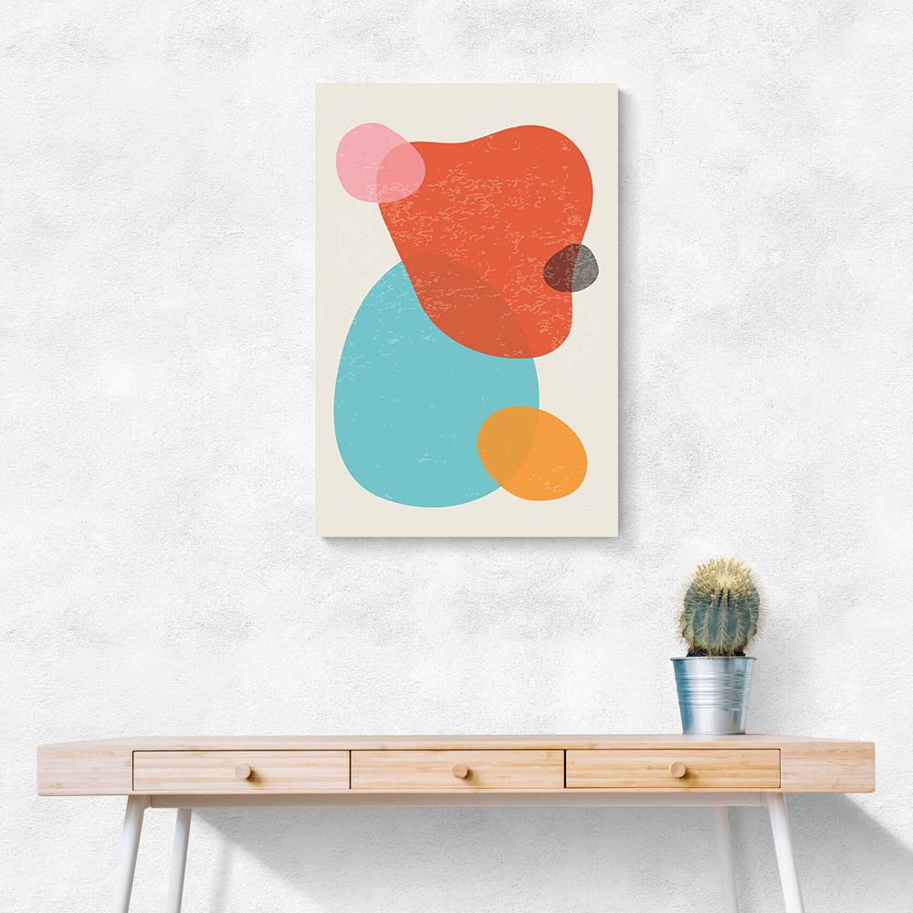 Bright Abstract Shapes #2 Wall Art Bright Abstract Shapes #2 Wall Art
