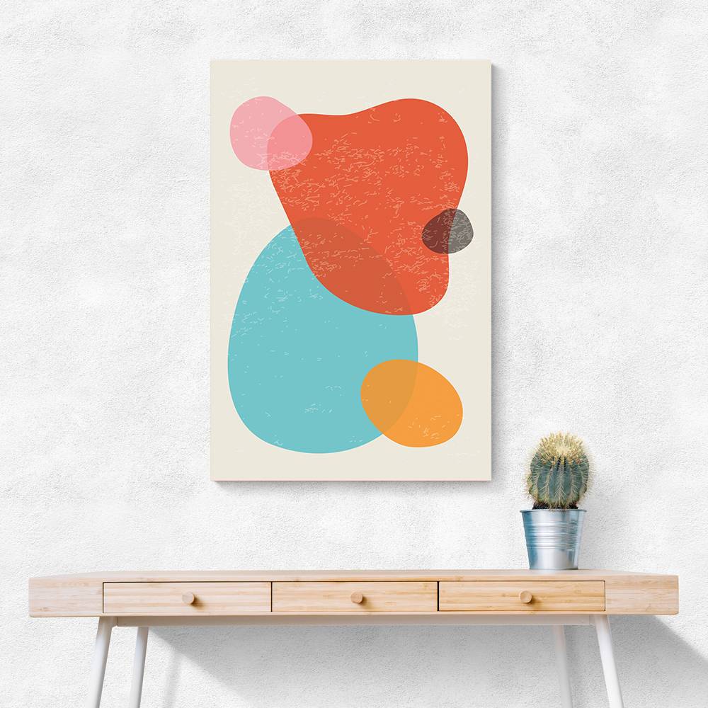 Bright Abstract Shapes #2 Wall Art Bright Abstract Shapes #2 Wall Art