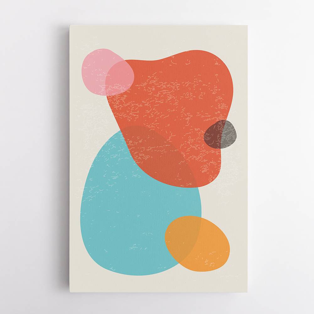 Bright Abstract Shapes #2 Wall Art Bright Abstract Shapes #2 Wall Art