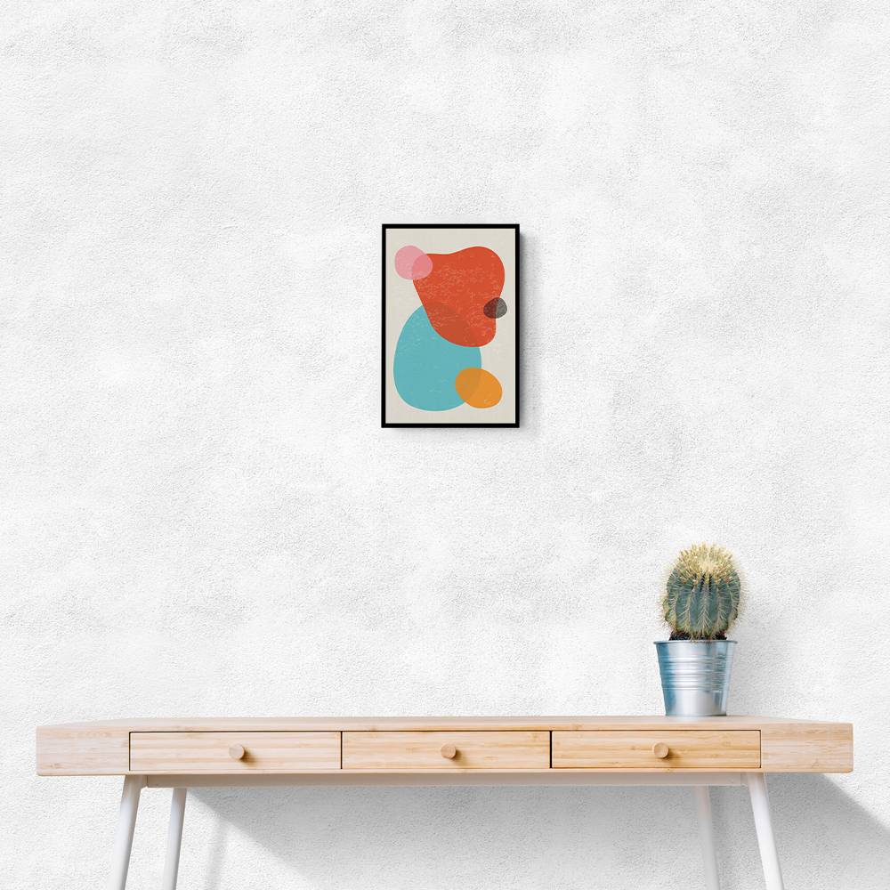 Bright Abstract Shapes #2 Wall Art Bright Abstract Shapes #2 Wall Art