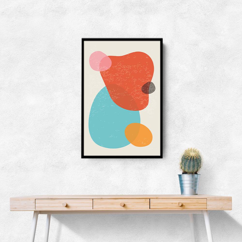 Bright Abstract Shapes #2 Wall Art Bright Abstract Shapes #2 Wall Art