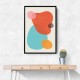 Bright Abstract Shapes #2 Wall Art Bright Abstract Shapes #2 Wall Art