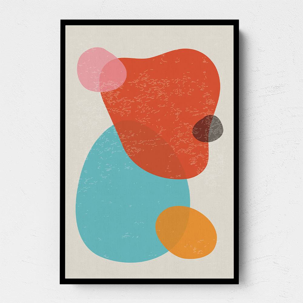 Bright Abstract Shapes #2 Wall Art Bright Abstract Shapes #2 Wall Art