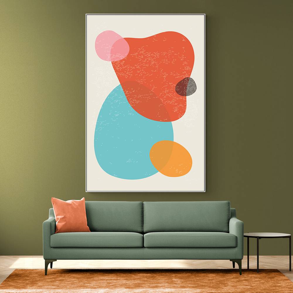 Bright Abstract Shapes #2 Wall Art Bright Abstract Shapes #2 Wall Art