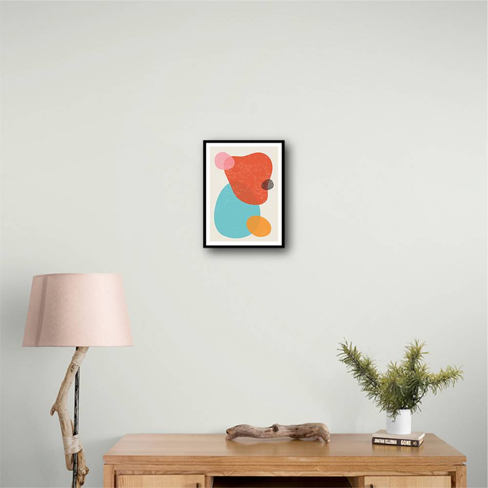 Bright Abstract Shapes #2 Wall Art Bright Abstract Shapes #2 Wall Art