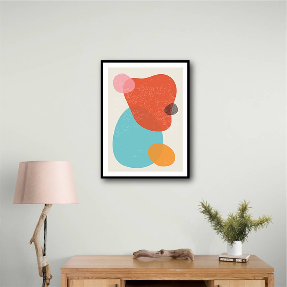 Bright Abstract Shapes #2 Wall Art Bright Abstract Shapes #2 Wall Art