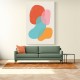 Bright Abstract Shapes #3 Wall Art Bright Abstract Shapes #3 Wall Art