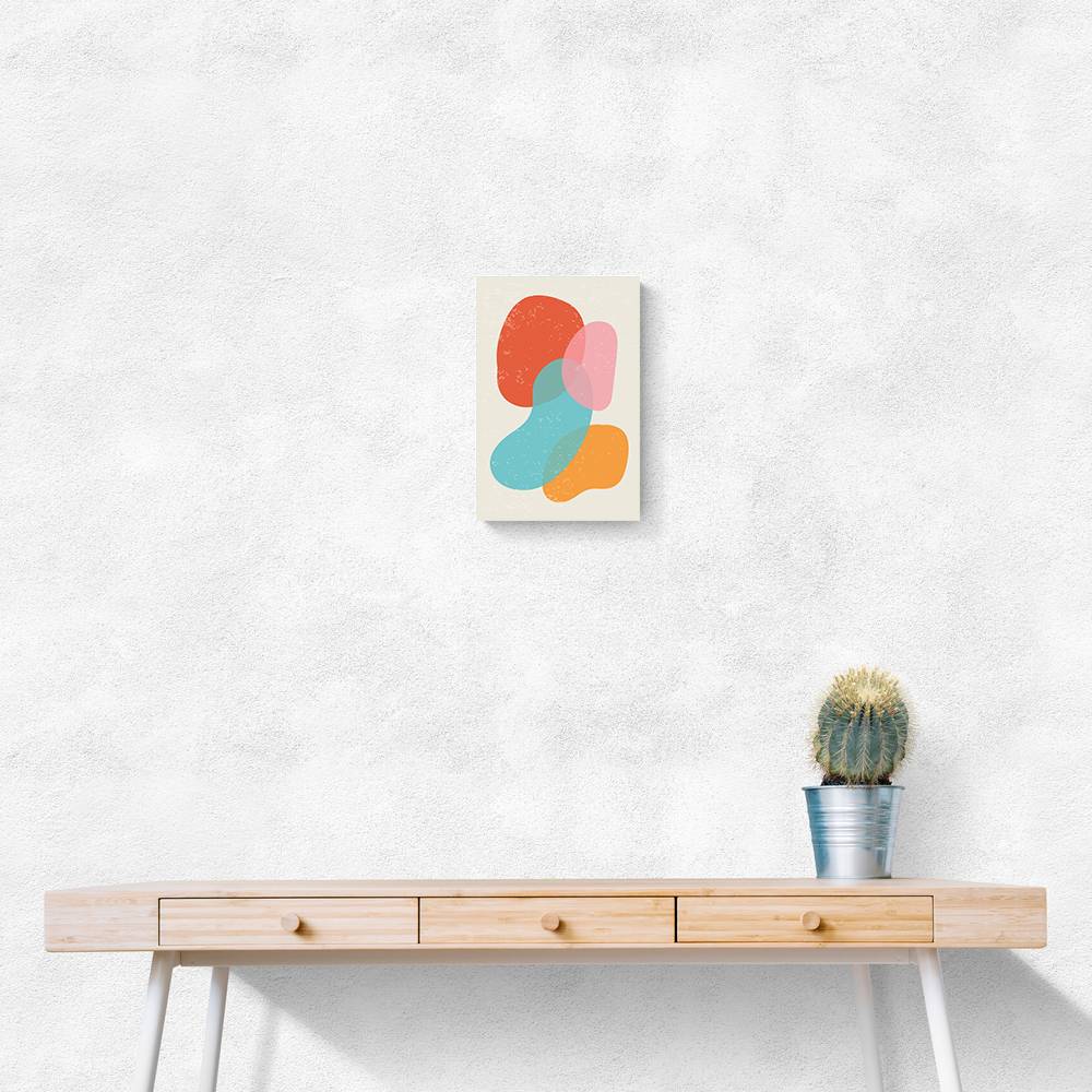 Bright Abstract Shapes #3 Wall Art Bright Abstract Shapes #3 Wall Art