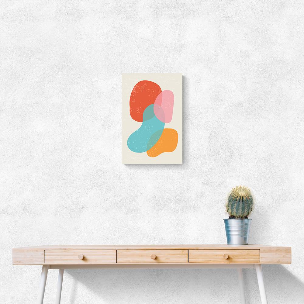Bright Abstract Shapes #3 Wall Art Bright Abstract Shapes #3 Wall Art