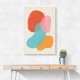 Bright Abstract Shapes #3 Wall Art Bright Abstract Shapes #3 Wall Art