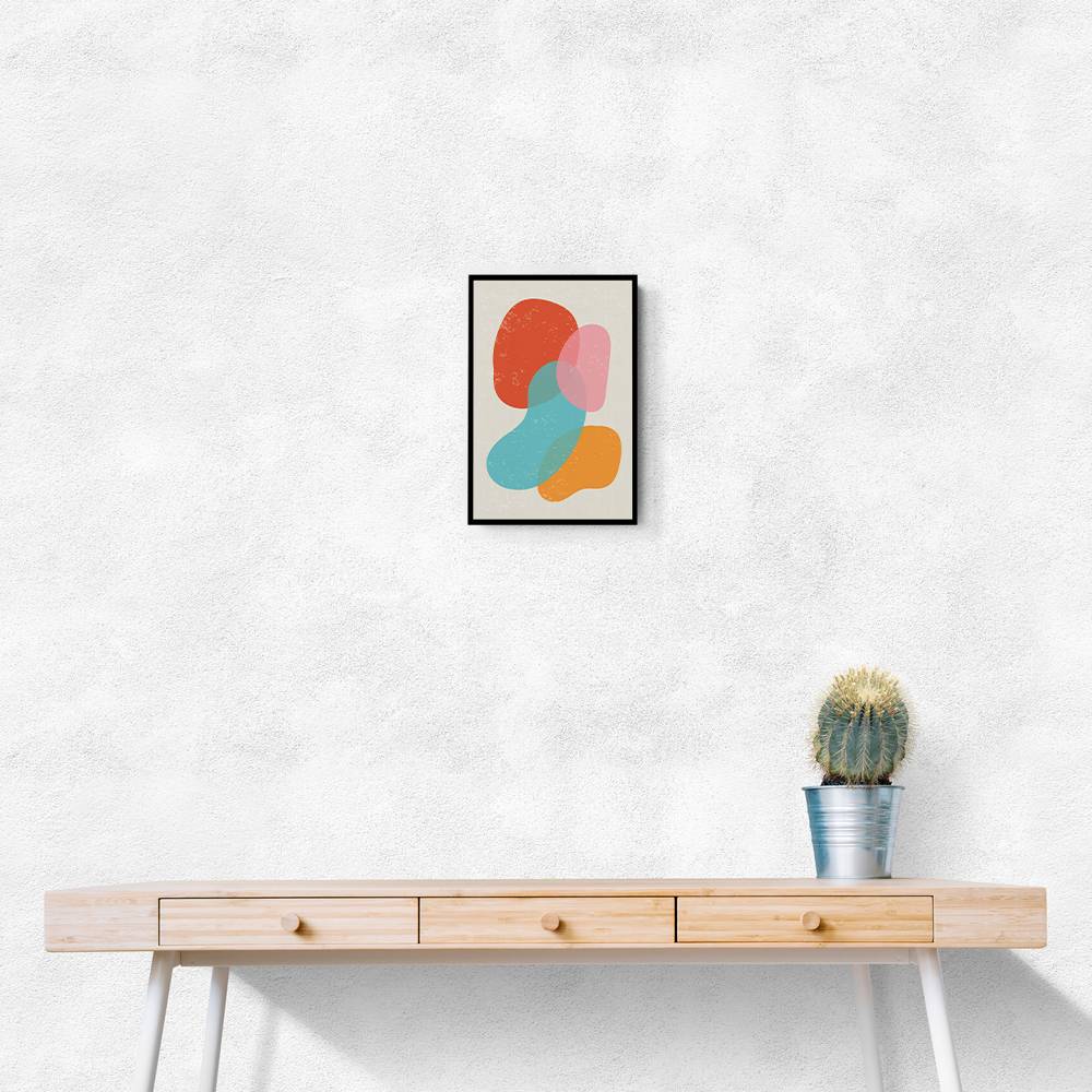 Bright Abstract Shapes #3 Wall Art Bright Abstract Shapes #3 Wall Art