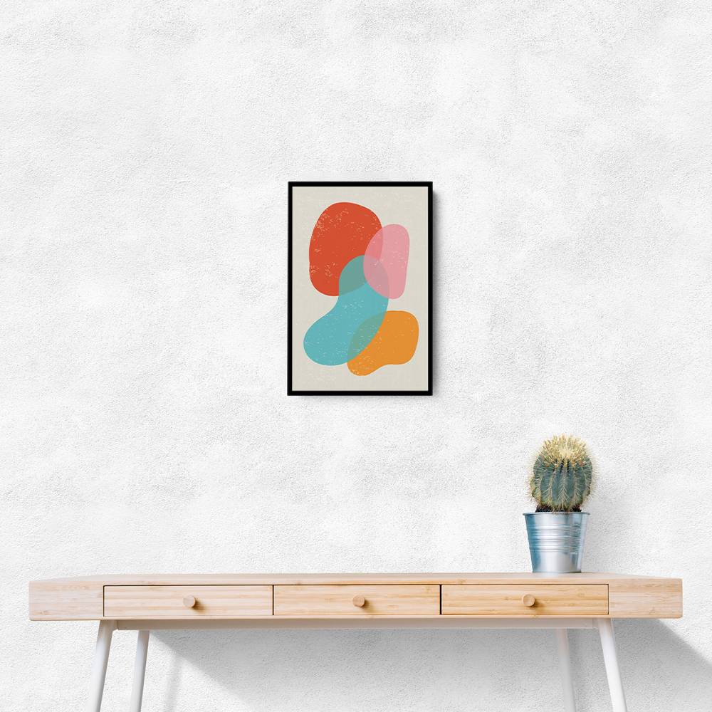 Bright Abstract Shapes #3 Wall Art Bright Abstract Shapes #3 Wall Art