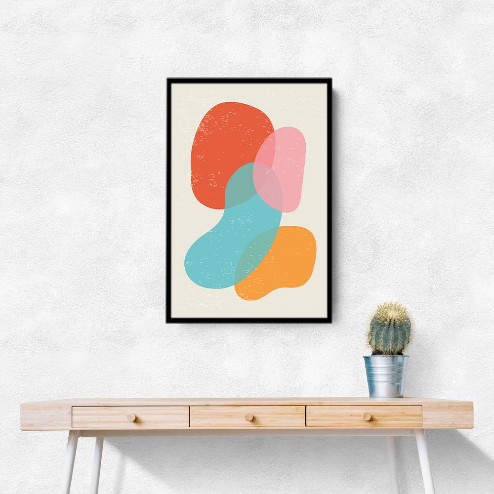 Bright Abstract Shapes #3 Wall Art Bright Abstract Shapes #3 Wall Art