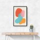 Bright Abstract Shapes #3 Wall Art Bright Abstract Shapes #3 Wall Art