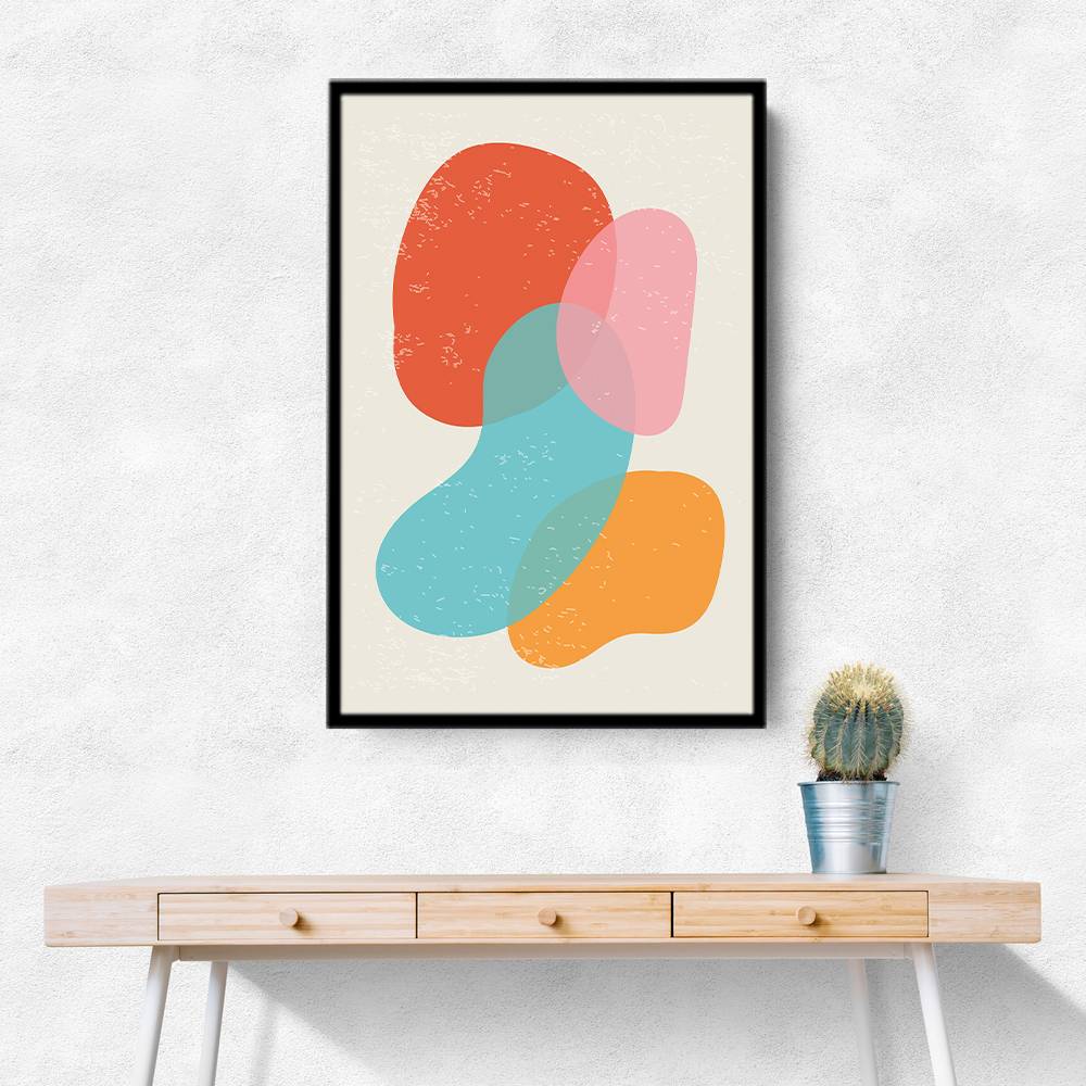 Bright Abstract Shapes #3 Wall Art Bright Abstract Shapes #3 Wall Art