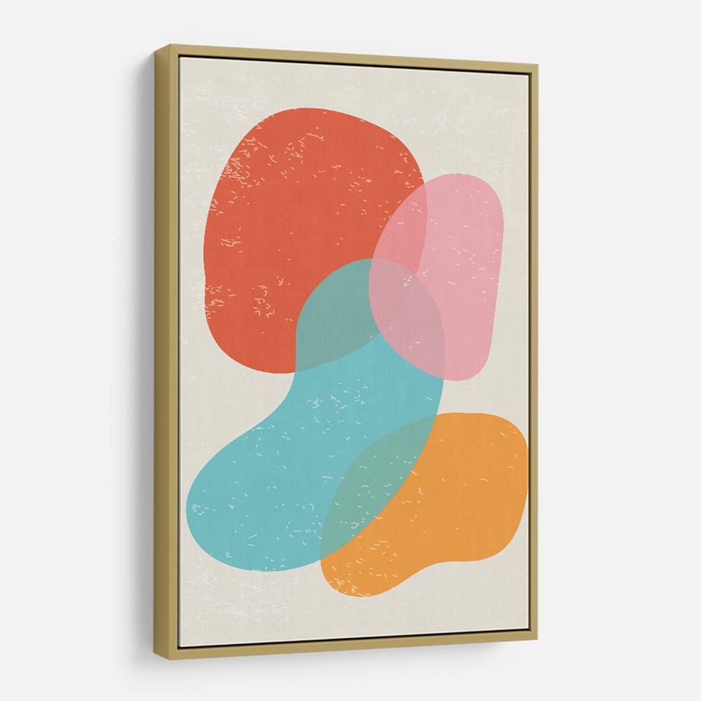 Bright Abstract Shapes #3 Wall Art Bright Abstract Shapes #3 Wall Art