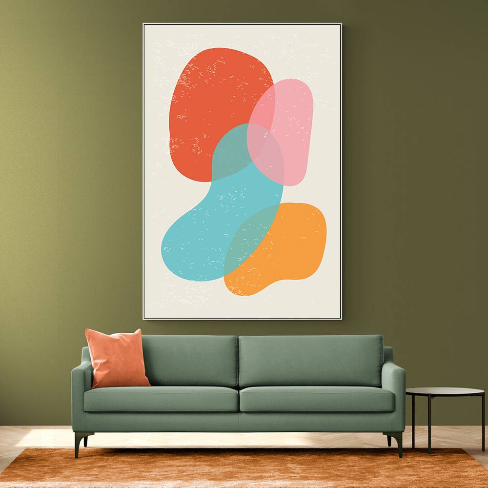 Bright Abstract Shapes #3 Wall Art Bright Abstract Shapes #3 Wall Art
