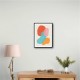 Bright Abstract Shapes #3 Wall Art Bright Abstract Shapes #3 Wall Art