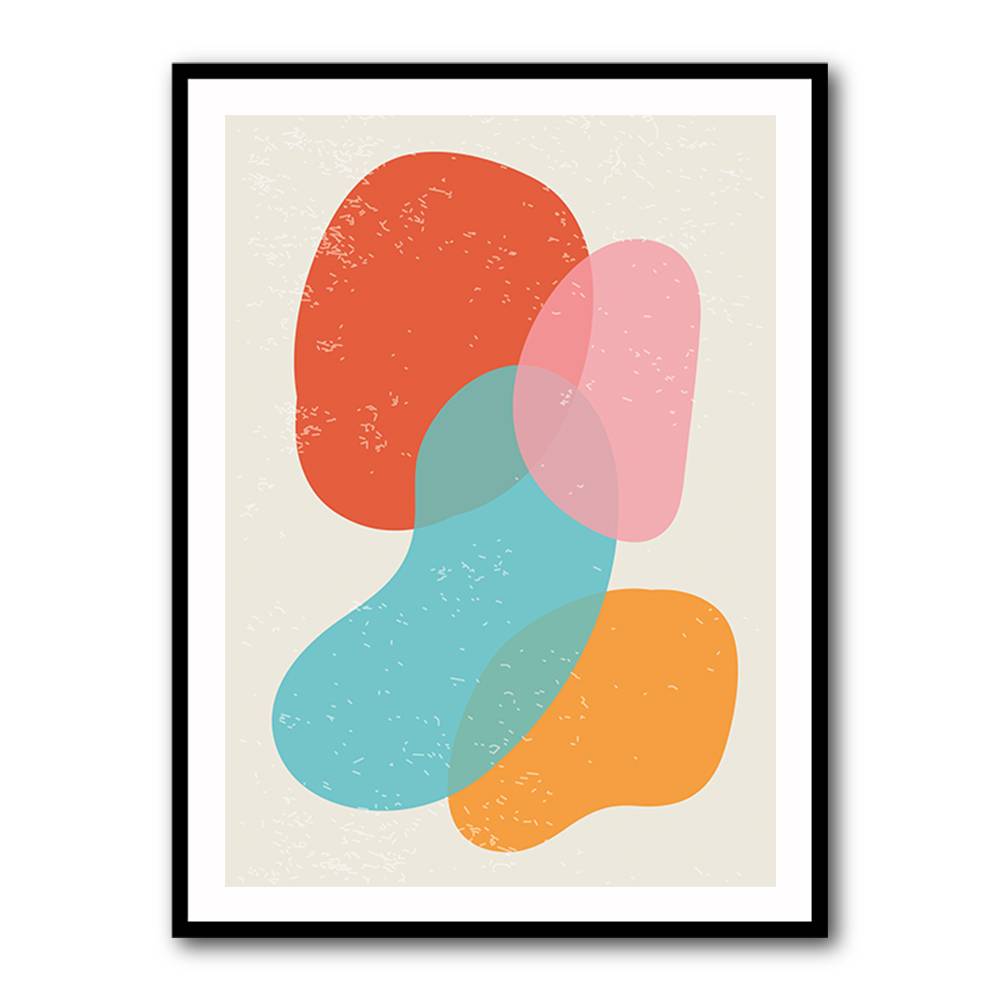 Bright Abstract Shapes #3 Wall Art Bright Abstract Shapes #3 Wall Art