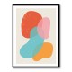 Bright Abstract Shapes #3 Wall Art Bright Abstract Shapes #3 Wall Art