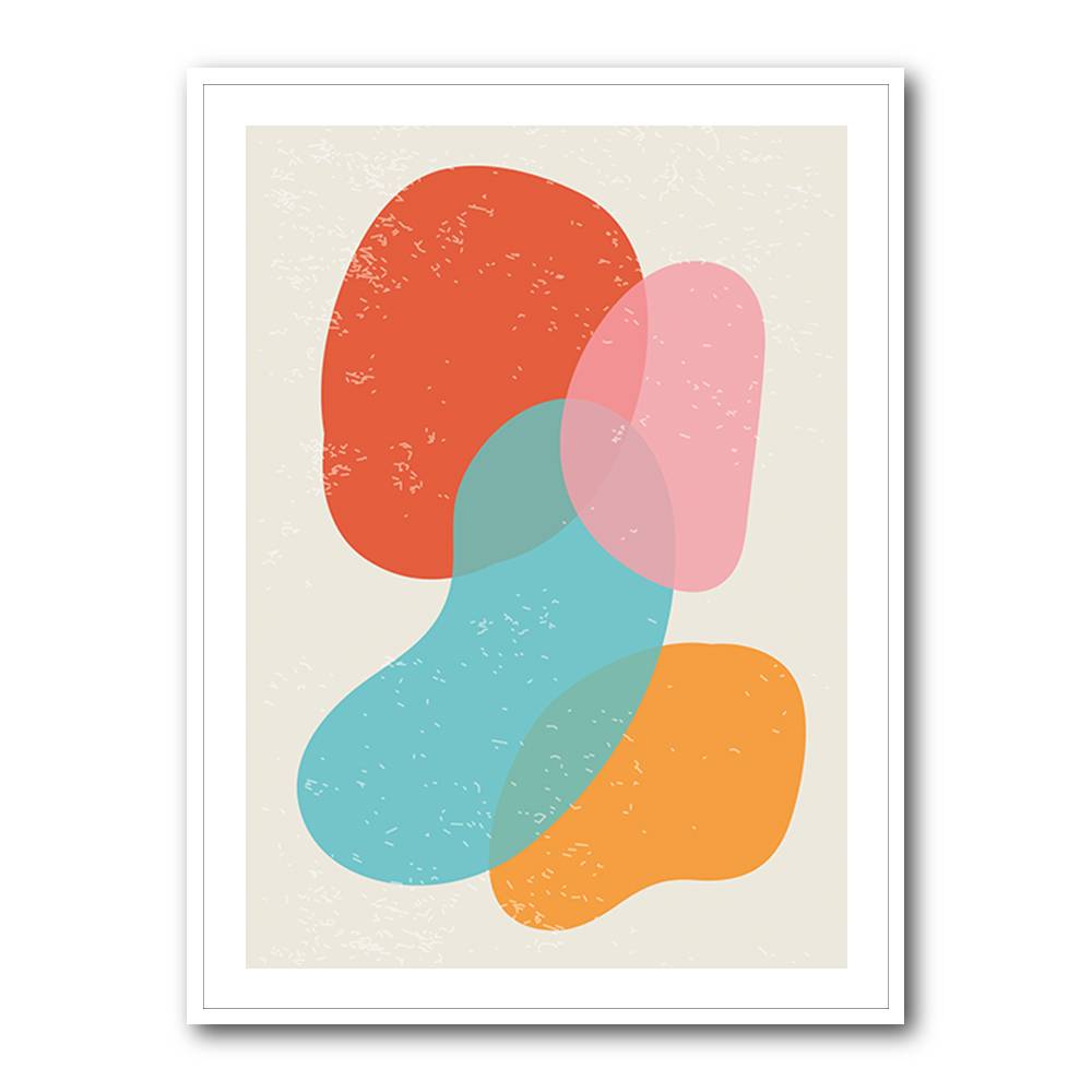 Bright Abstract Shapes #3 Wall Art Bright Abstract Shapes #3 Wall Art