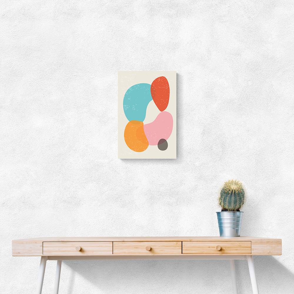Bright Abstract Shapes #4 Wall Art Bright Abstract Shapes #4 Wall Art