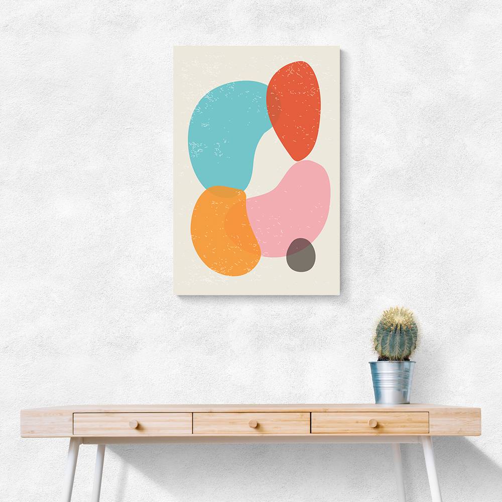 Bright Abstract Shapes #4 Wall Art Bright Abstract Shapes #4 Wall Art