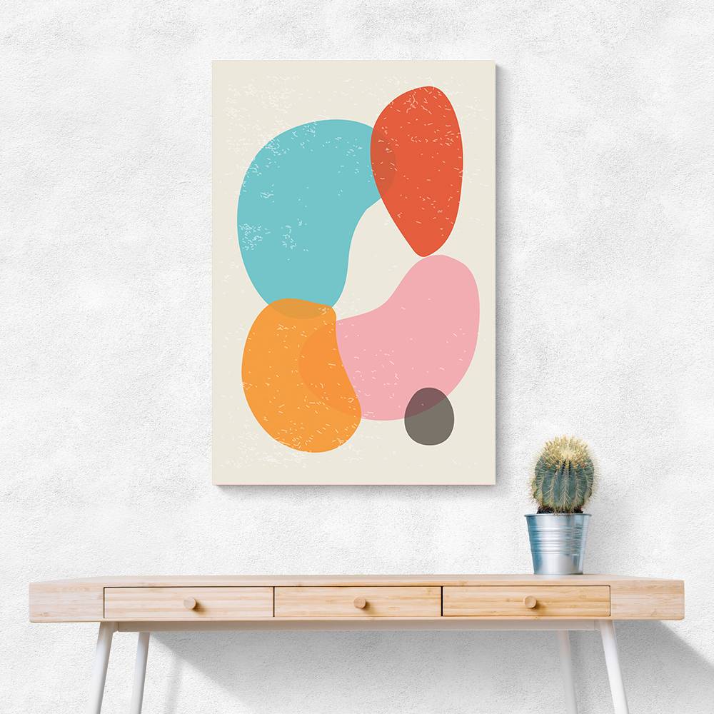 Bright Abstract Shapes #4 Wall Art Bright Abstract Shapes #4 Wall Art