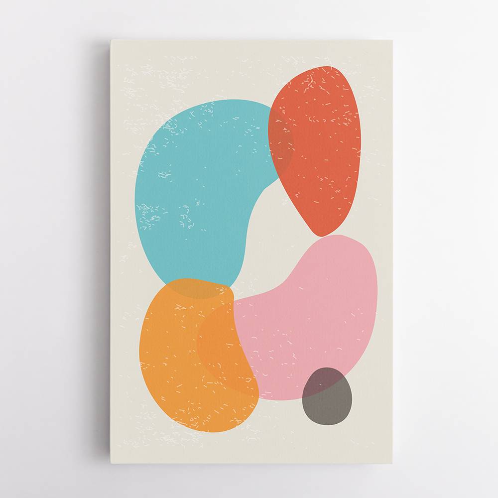 Bright Abstract Shapes #4 Wall Art Bright Abstract Shapes #4 Wall Art