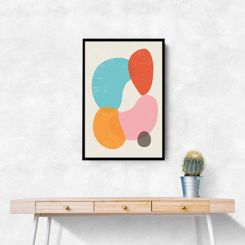 Bright Abstract Shapes #4 Wall Art Bright Abstract Shapes #4 Wall Art