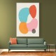 Bright Abstract Shapes #4 Wall Art Bright Abstract Shapes #4 Wall Art