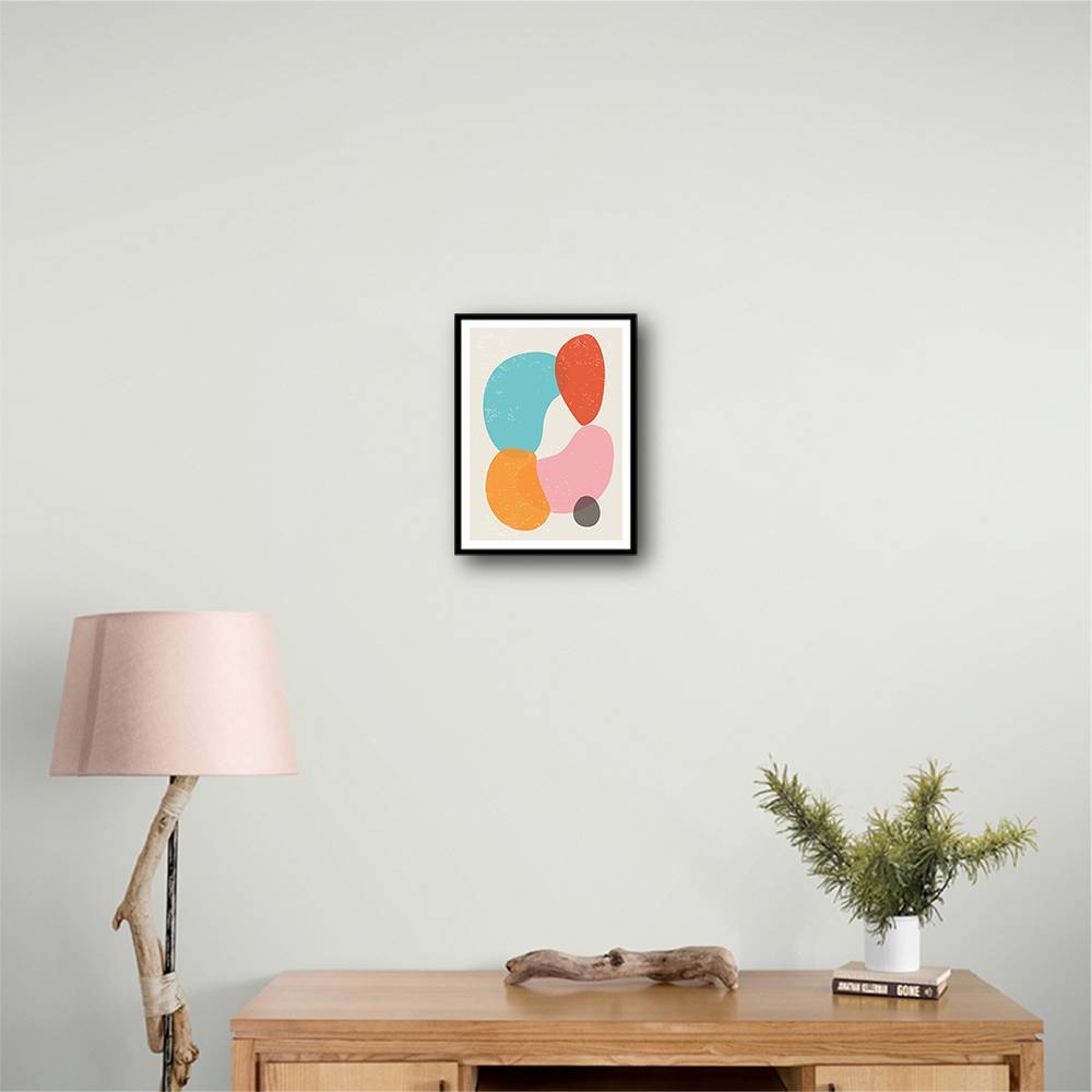 Bright Abstract Shapes #4 Wall Art Bright Abstract Shapes #4 Wall Art