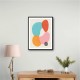 Bright Abstract Shapes #4 Wall Art Bright Abstract Shapes #4 Wall Art