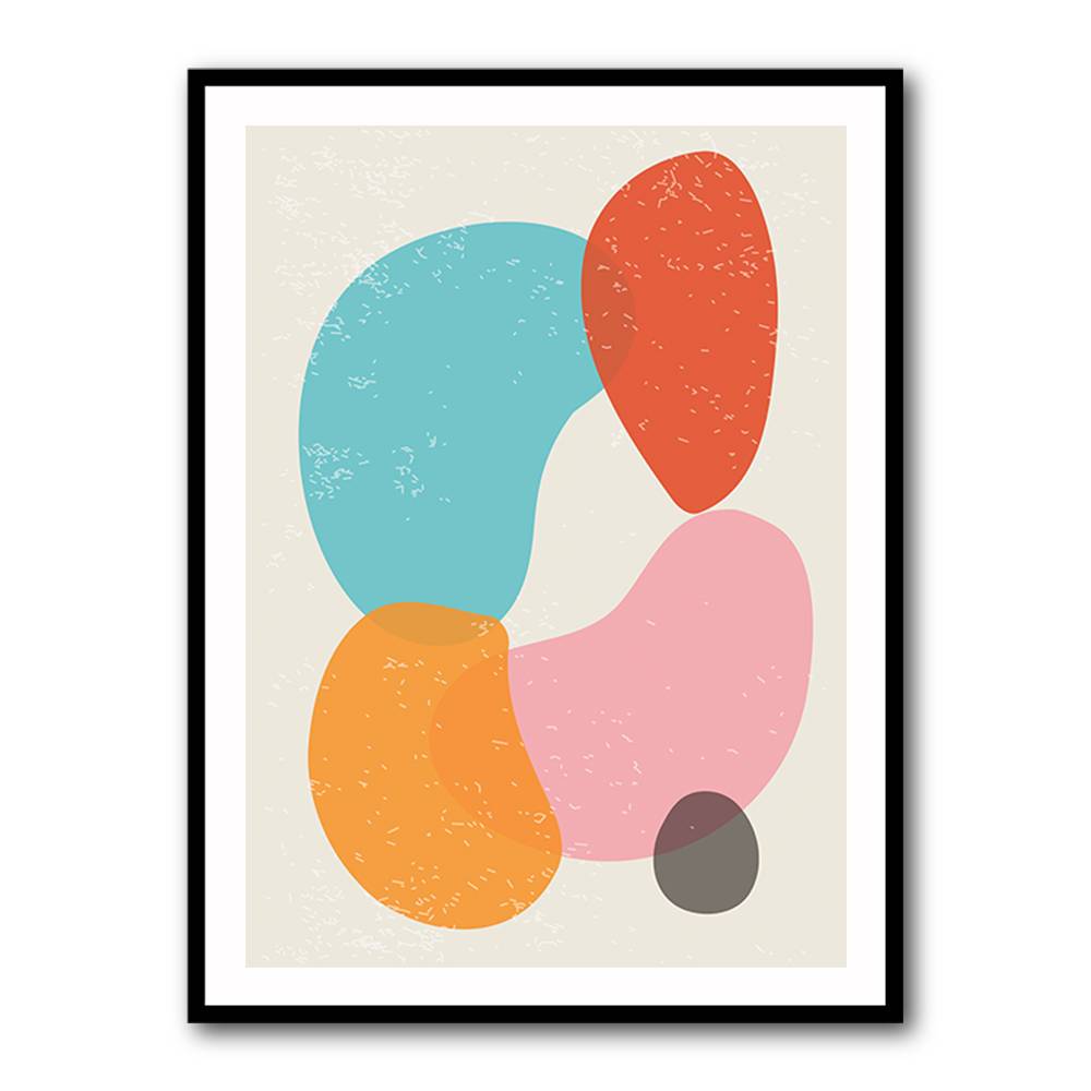 Bright Abstract Shapes #4 Wall Art Bright Abstract Shapes #4 Wall Art