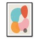 Bright Abstract Shapes #4 Wall Art Bright Abstract Shapes #4 Wall Art