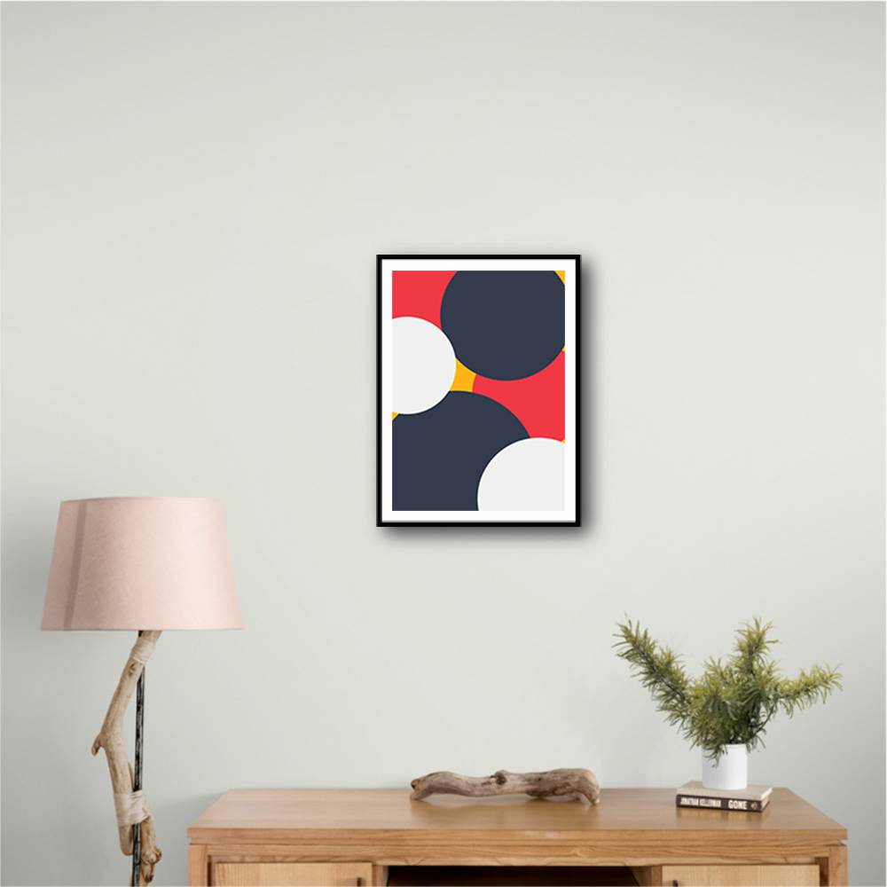 Bright Geometric #3 Wall Art Bright Geometric #3 Wall Art