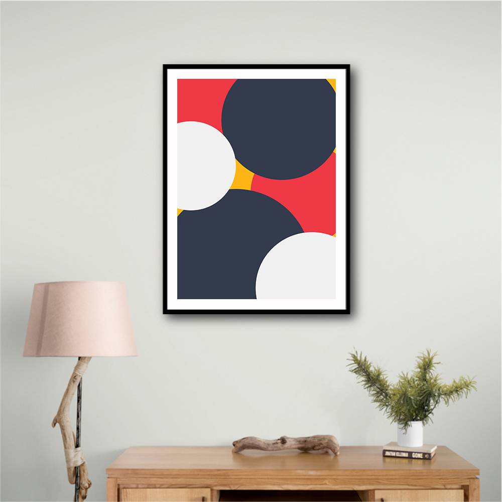 Bright Geometric #3 Wall Art Bright Geometric #3 Wall Art