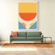 Bright Minimal Shapes Series #1 Wall Art Bright Minimal Shapes Series #1 Wall Art