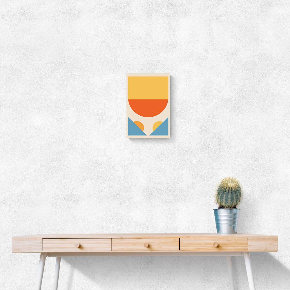 Bright Minimal Shapes Series #1 Wall Art Bright Minimal Shapes Series #1 Wall Art