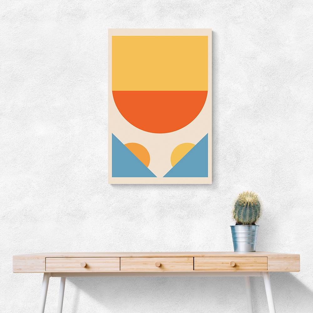 Bright Minimal Shapes Series #1 Wall Art Bright Minimal Shapes Series #1 Wall Art
