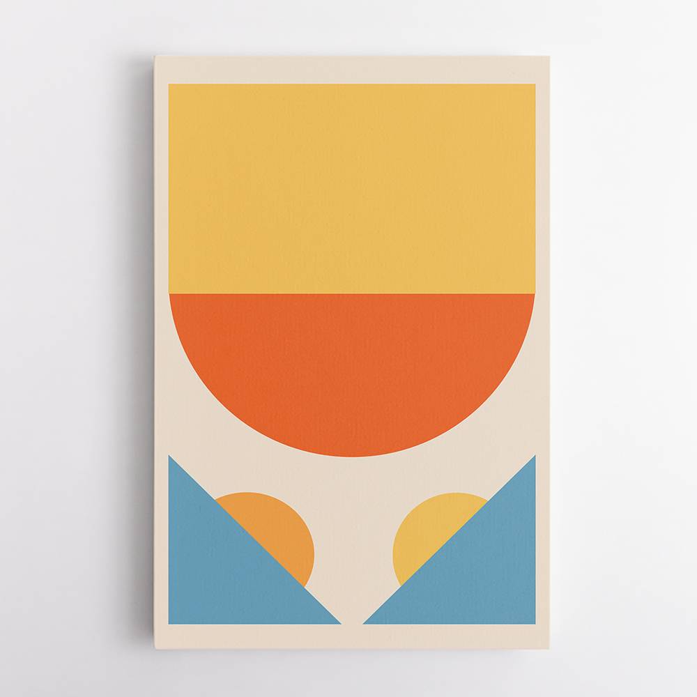 Bright Minimal Shapes Series #1 Wall Art Bright Minimal Shapes Series #1 Wall Art
