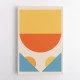 Bright Minimal Shapes Series #1 Wall Art Bright Minimal Shapes Series #1 Wall Art