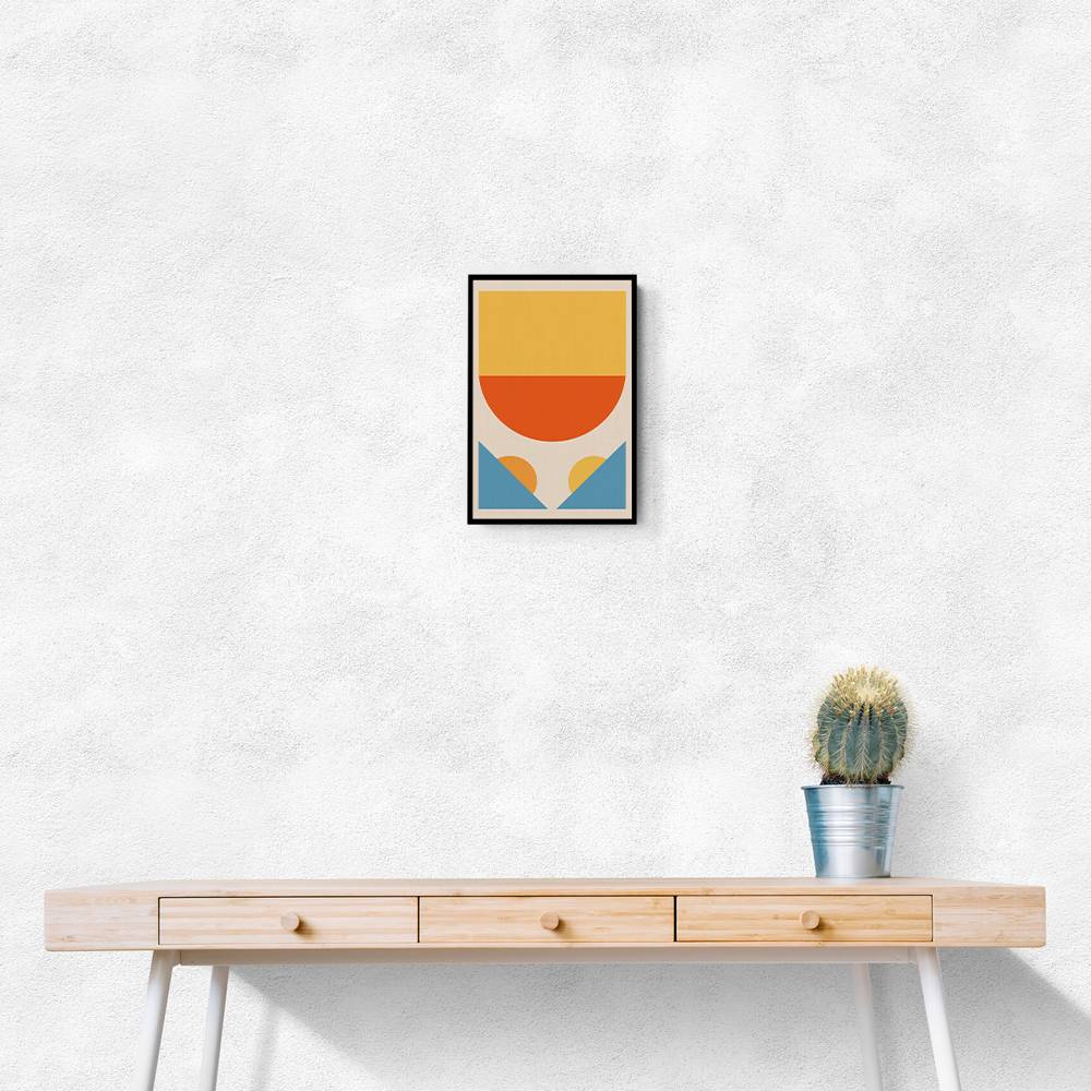 Bright Minimal Shapes Series #1 Wall Art Bright Minimal Shapes Series #1 Wall Art